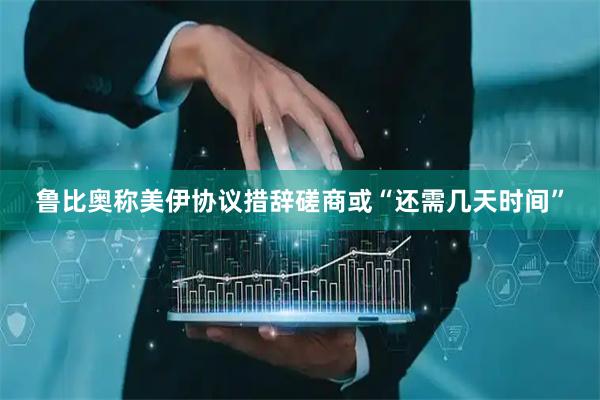 鲁比奥称美伊协议措辞磋商或“还需几天时间”