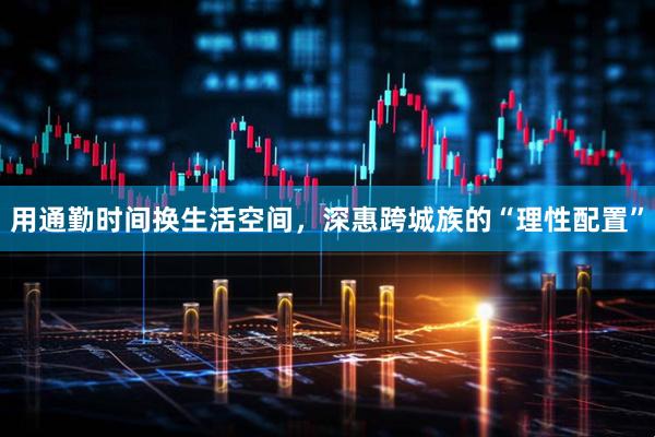 用通勤时间换生活空间，深惠跨城族的“理性配置”