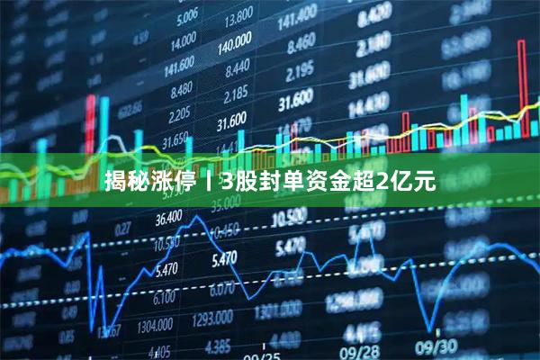 揭秘涨停丨3股封单资金超2亿元